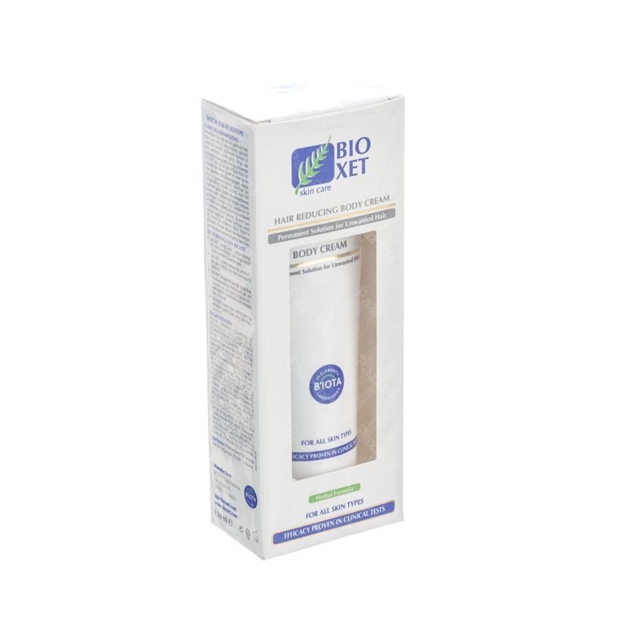 Bioxet Lichaamscreme Haarverminderend Tube 130ml