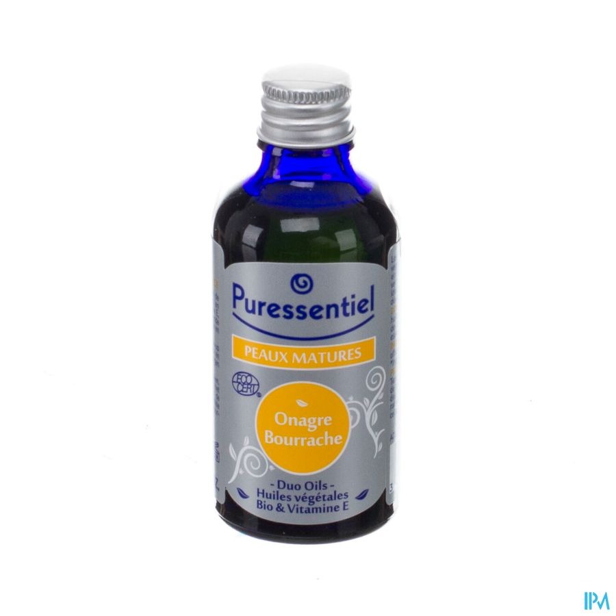 Puressentiel Duo Oil Teunisbloem-bernagie Bio 50ml