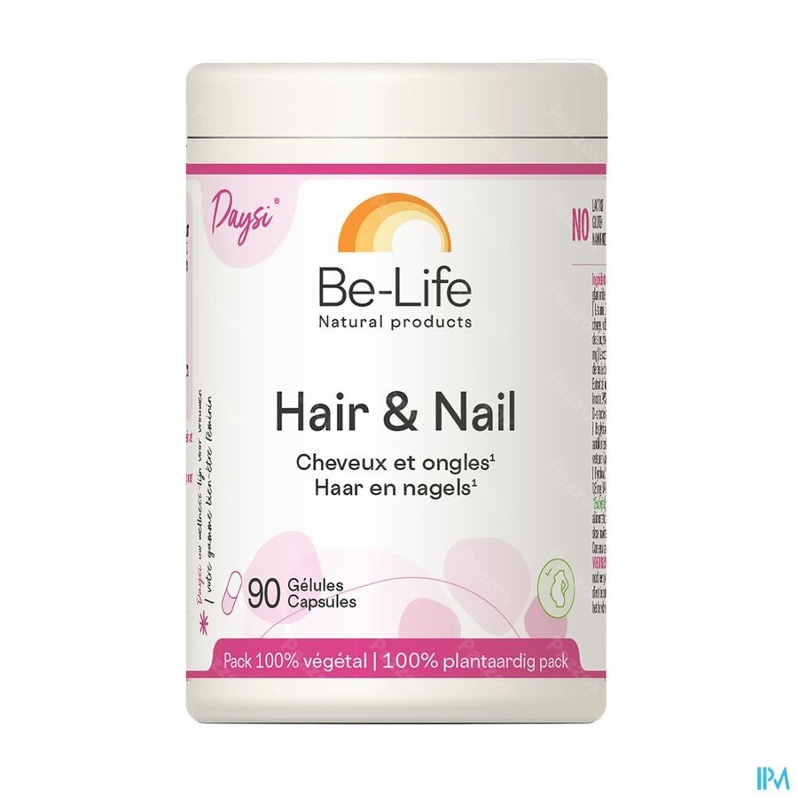 Be-Life Hair & Nail Voedingssupplement Haar en Nagels 90 Tabletten