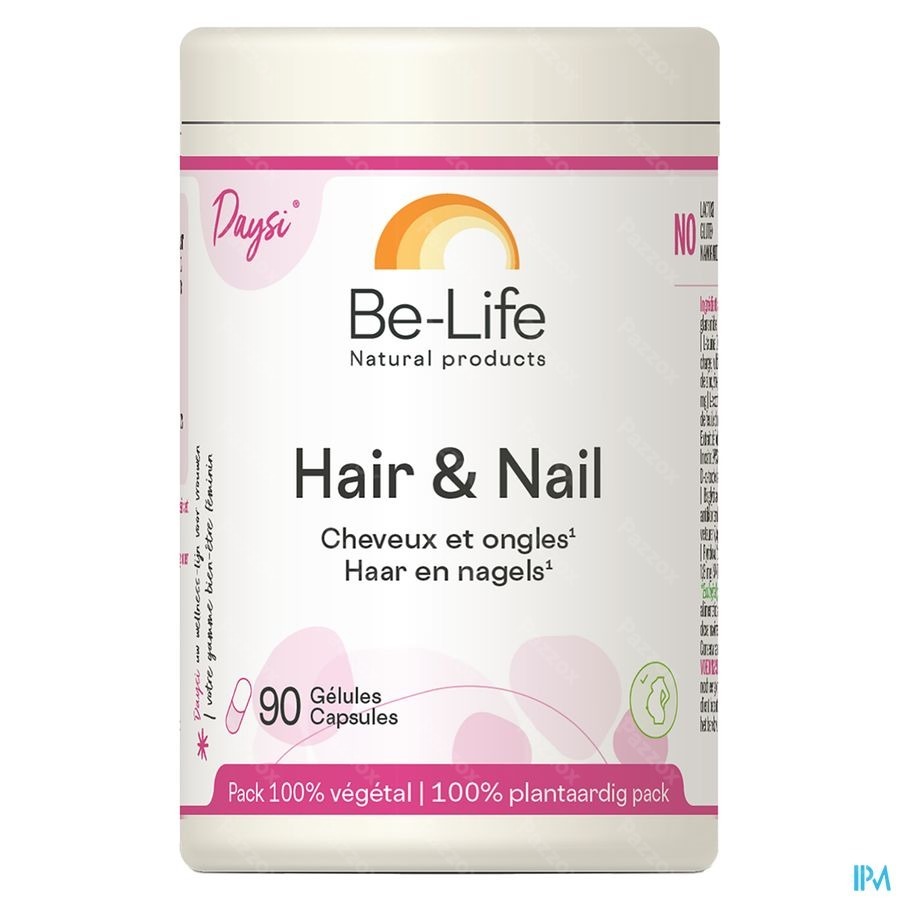 Be-Life Hair & Nail Voedingssupplement Haar en Nagels 90 Tabletten