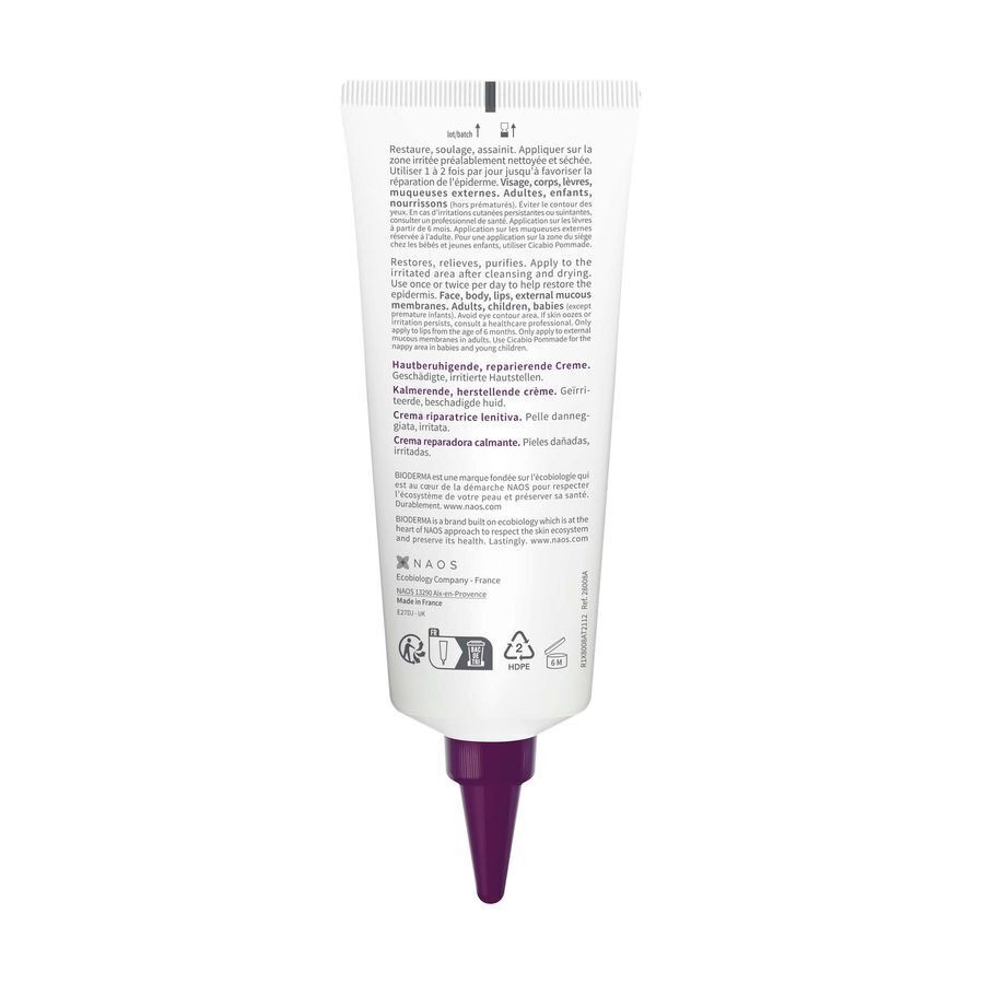 Bioderma Cicabio Creme Beschadigde Huid 100ml