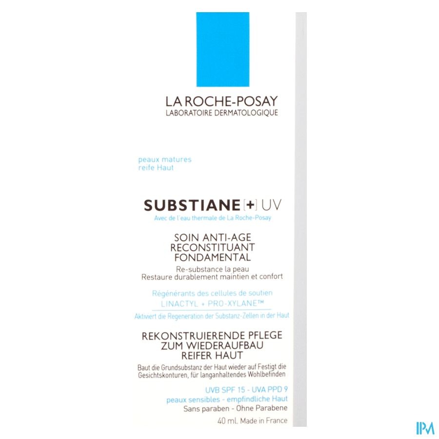 La Roche-Posay Substiane + Uv Anti-Rimpel Gezichtscontour 40ml