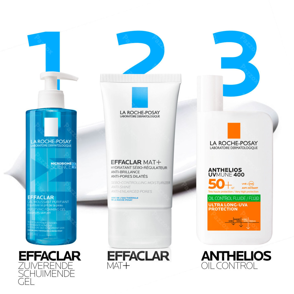 La Roche-Posay Effaclar Mat Sebum Regulerend & Hydraterende Gezichtsverzorging 40ml
