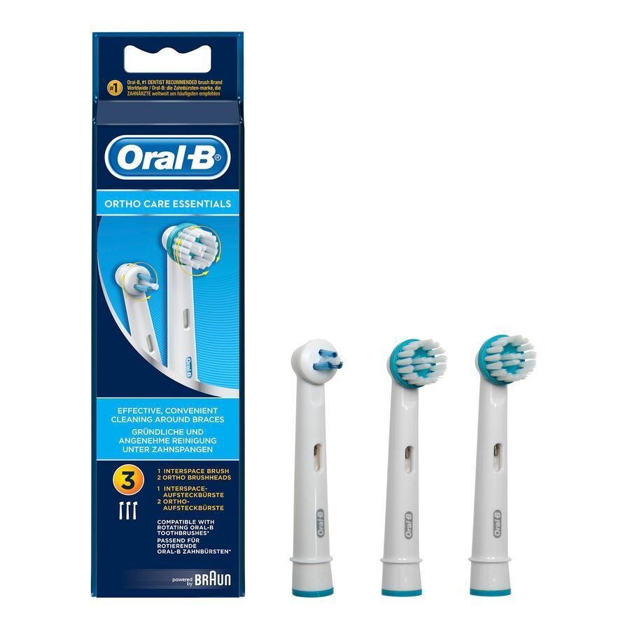 Oral-B Ortho Care Opzetborstels 3 stuks