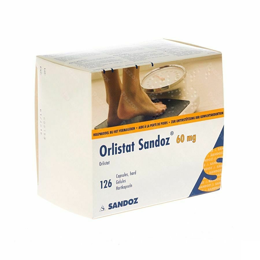 Orlistat Sandoz 60mg 126 Capsules