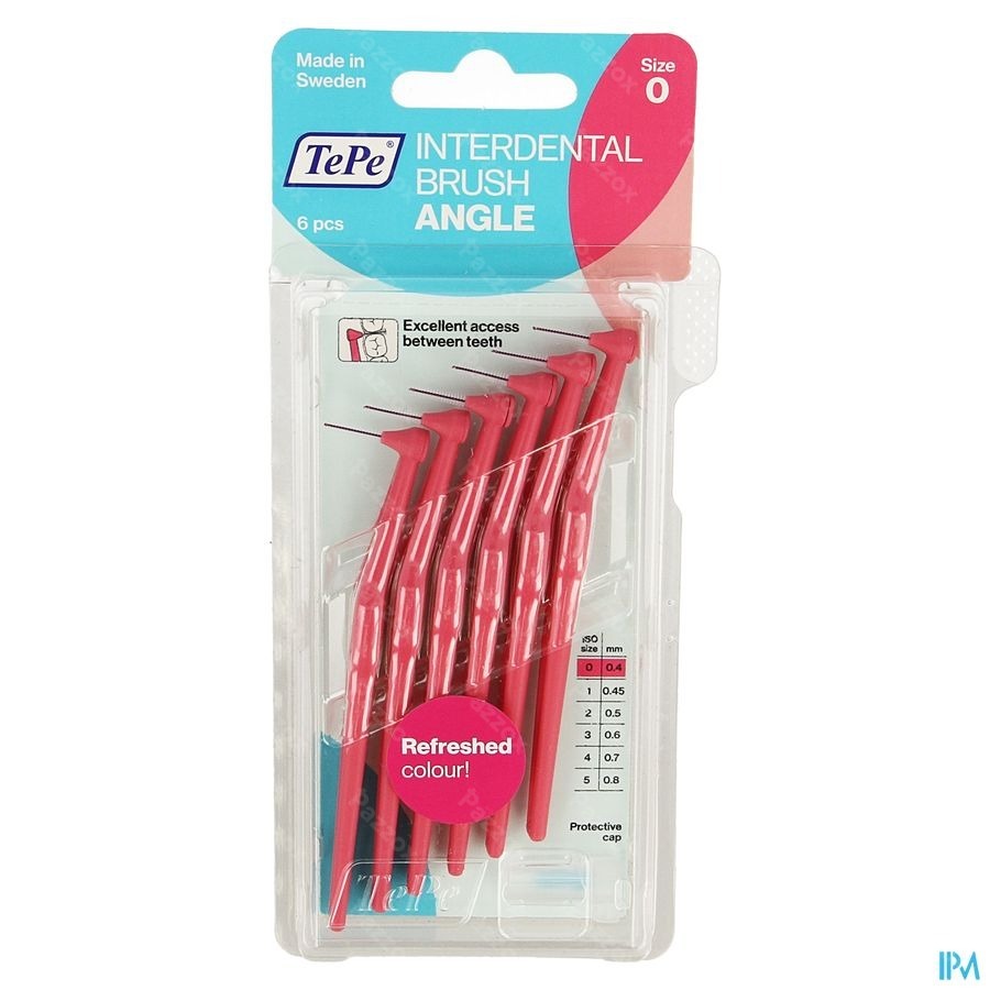 Tepe Angle Interdental Ragers Pink 0,4mm 6 154610