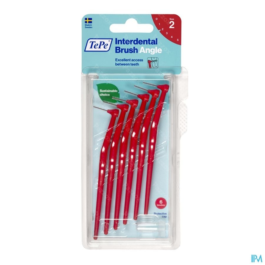 Tepe Angle Interdental Ragers Red 0,5mm 6 154630