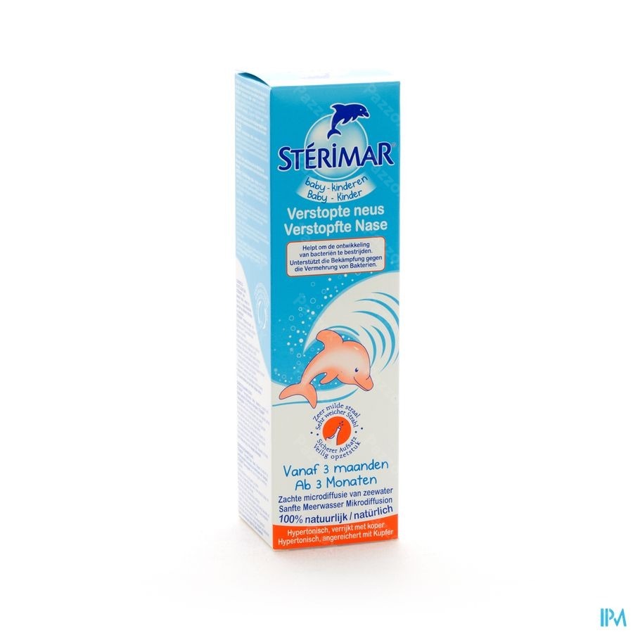 Sterimar Baby Hypertone Neusspray Zeewater 100ml