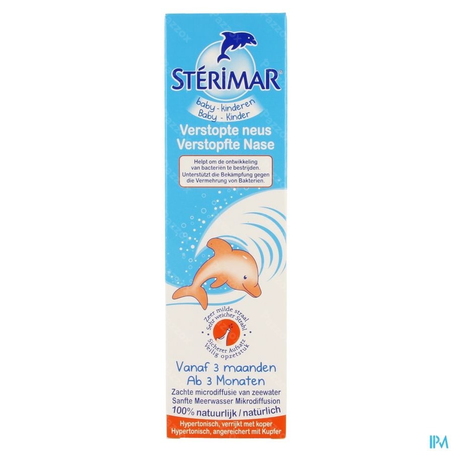 Sterimar Baby Hypertone Neusspray Zeewater 100ml