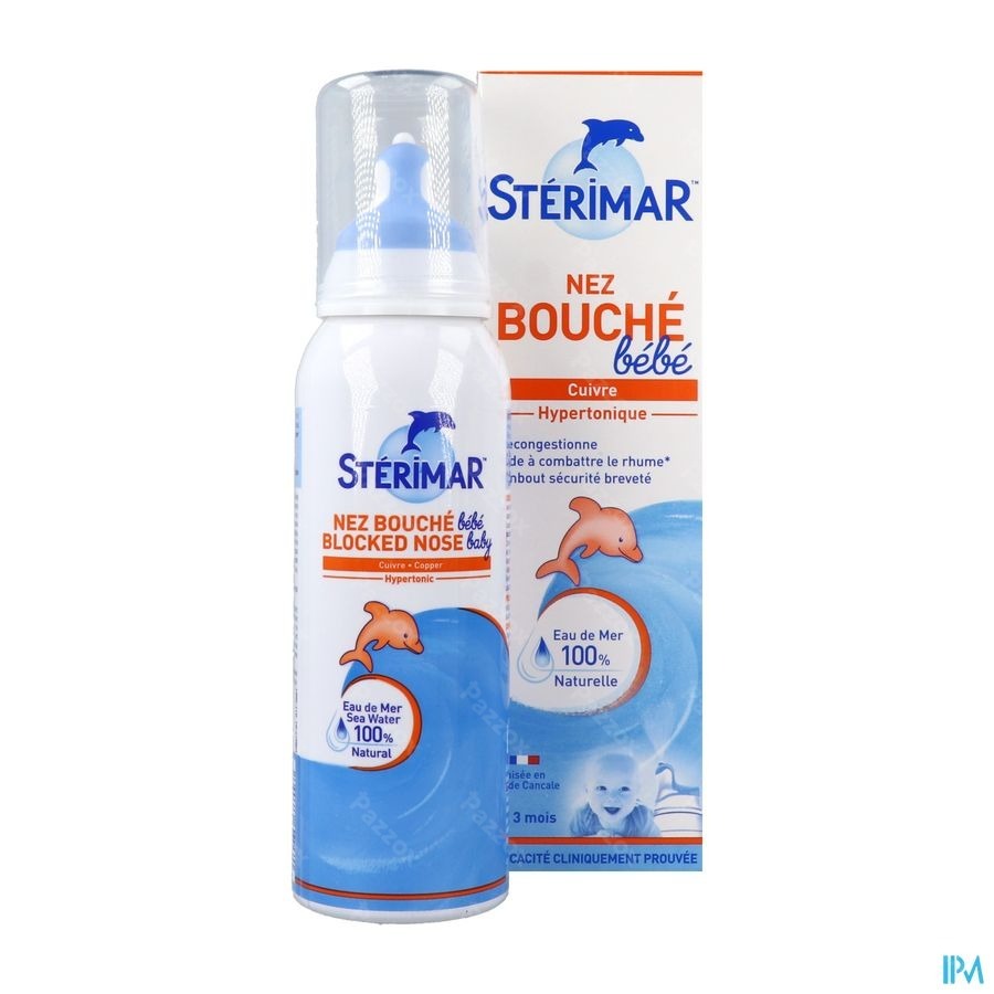 Sterimar Baby Hypertone Neusspray Zeewater 100ml