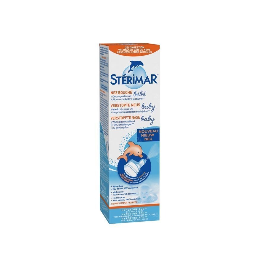 Sterimar Baby Hypertone Neusspray Zeewater 100ml