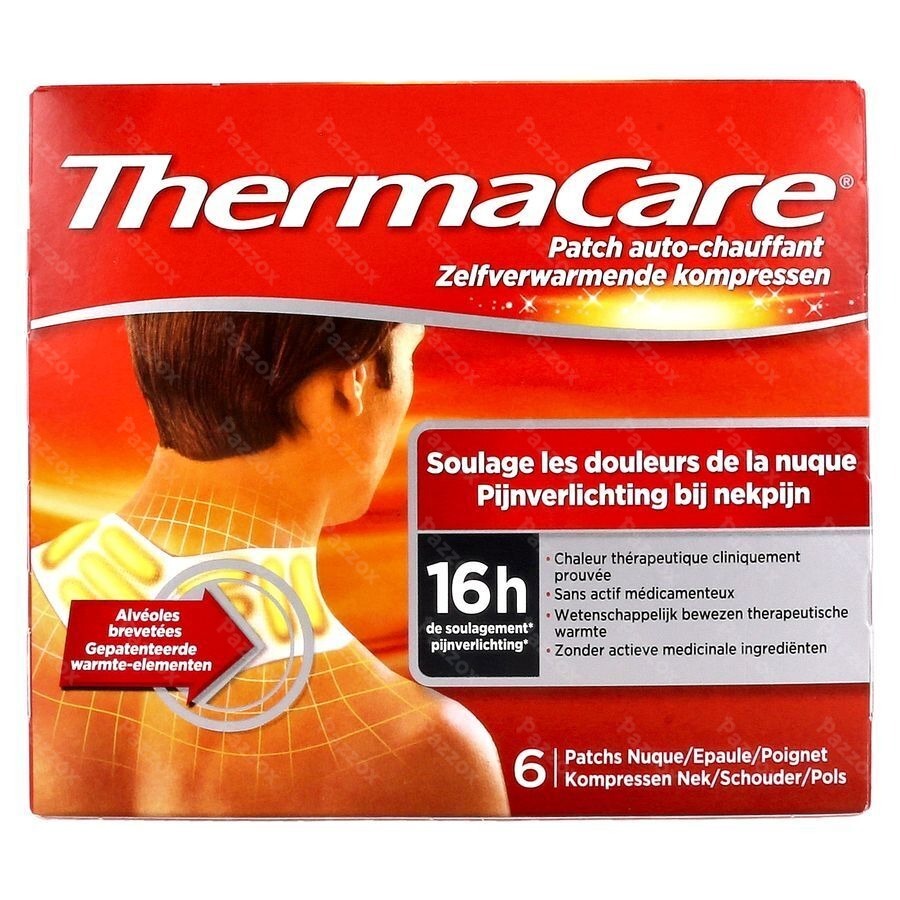 Thermacare Kp Zelfwarmend Nek-schouder-pols 2x3