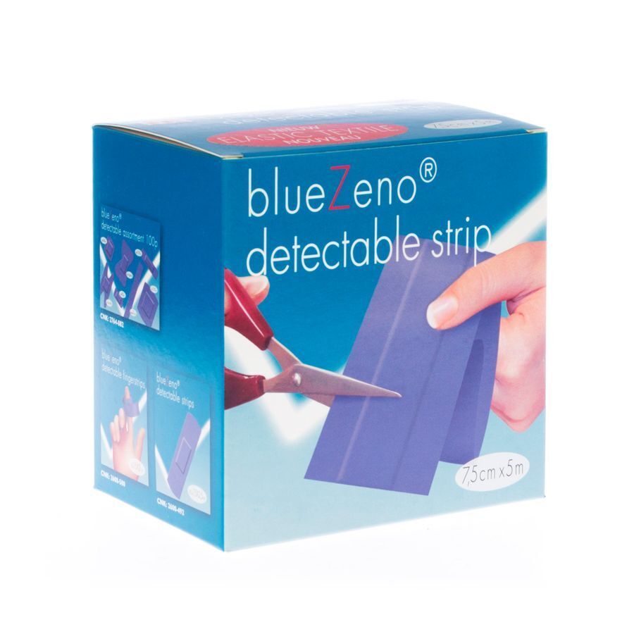 Bluezeno Detectable Strip Blue 7,5x5m 1 afbeelding 1