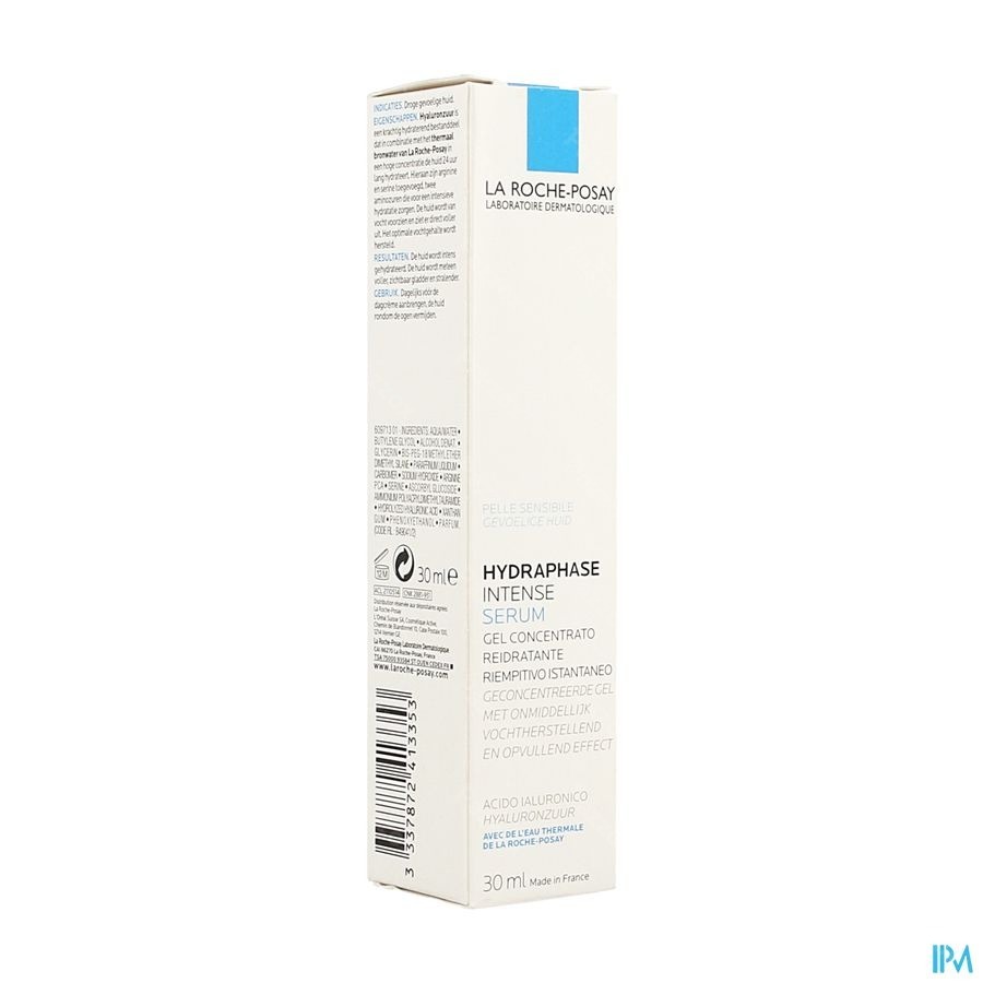 La Roche-posay Hydraphase Intense Serum Gel Conc.rehydra 30ml