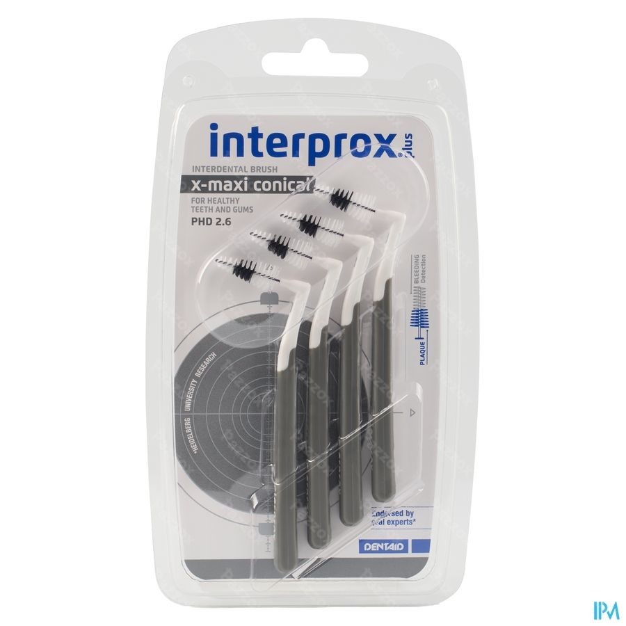 Interprox Plus X-Maxi Grijs 4 Stuks