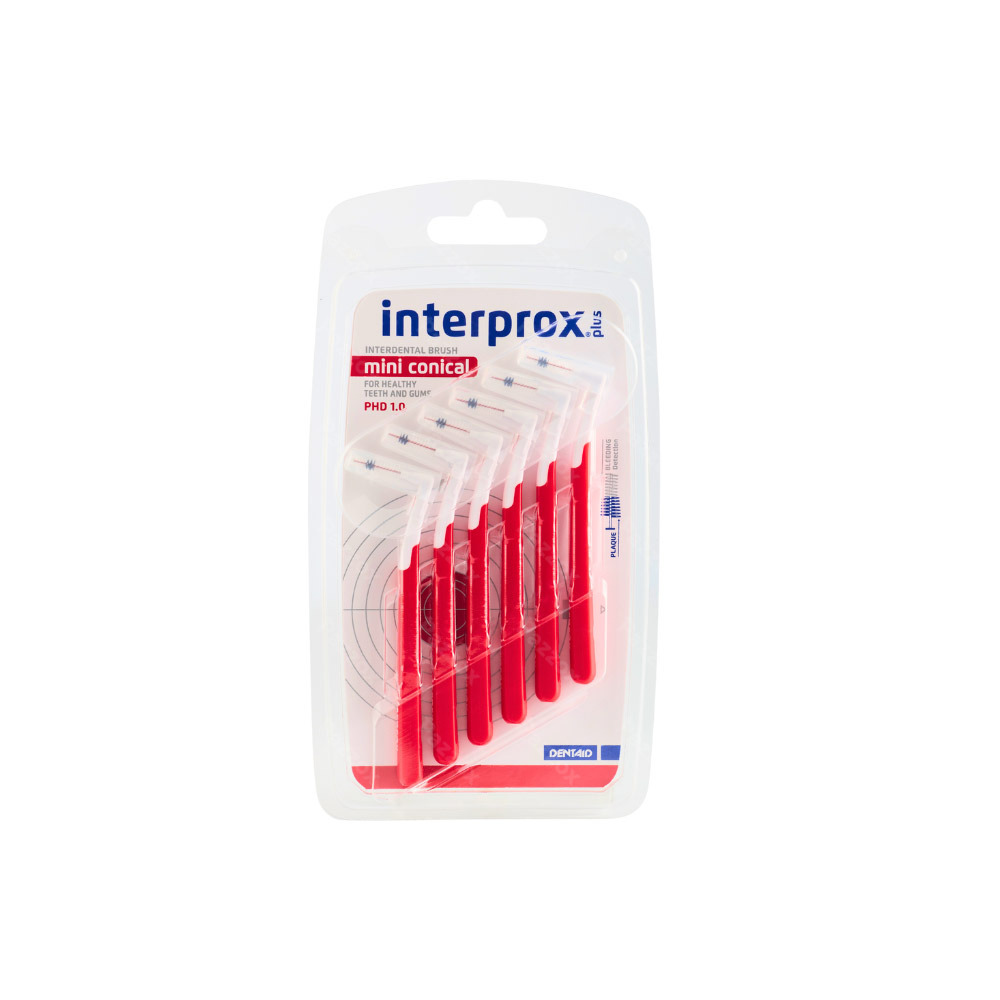 Interprox Plus Mini Conisch Rood Interd. 6 1360