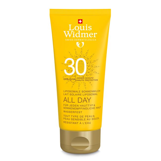Louis Widmer - Melk - Zonnebescherming - All Day - met Parfum - SPF 30