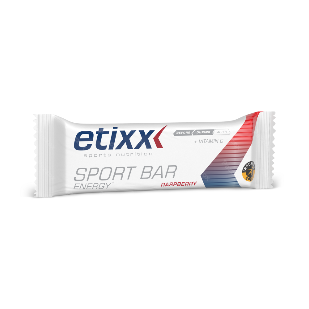 Etixx Energy Sport Bar Framboos 12x40g