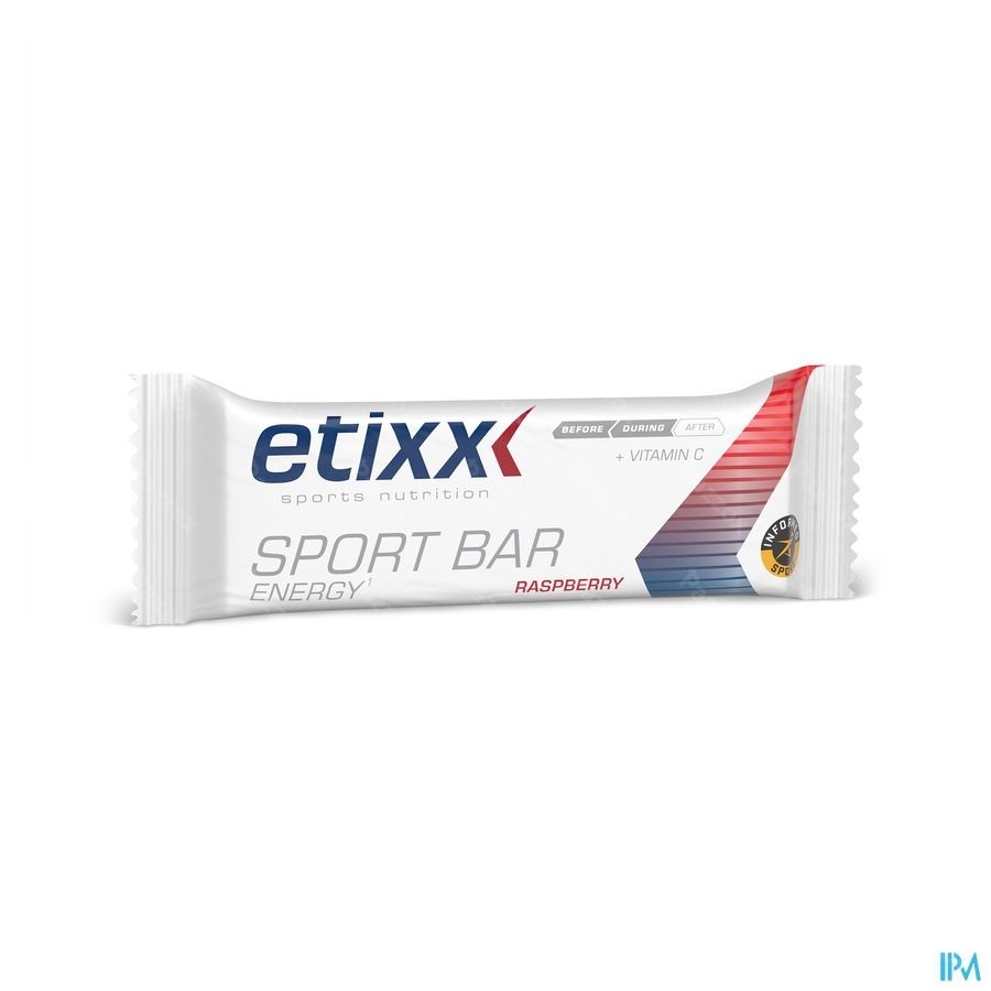 Etixx Energy Sport Bar Framboos 12x40g