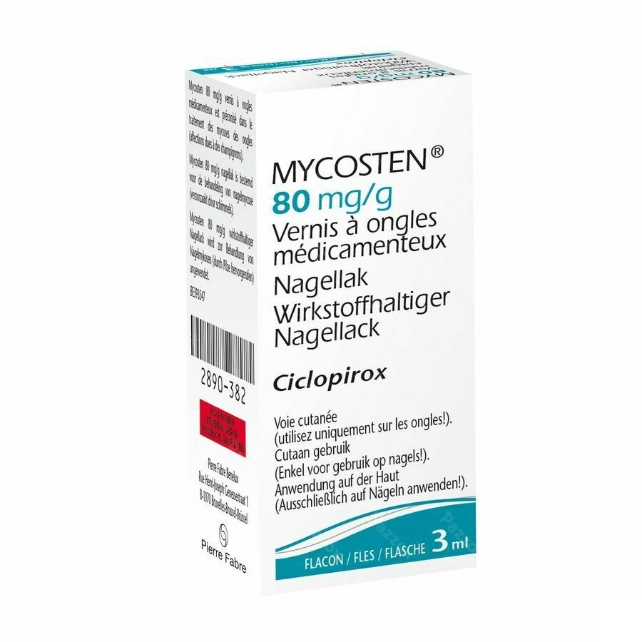 Mycosten 80mg/g Medische Nagellak 3ml