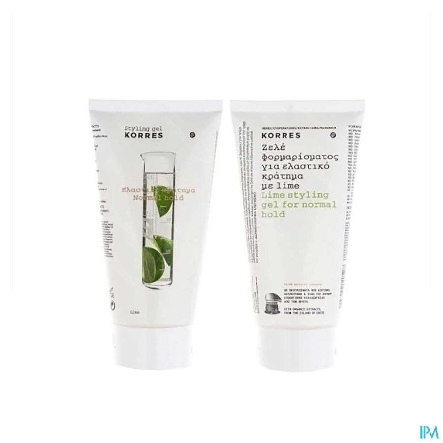 Korres Limoen Styling Gel Normale Fixatie 150ml