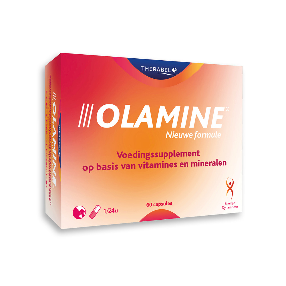 Therabel Olamine Voedingssupplement Energie 60 Capsules