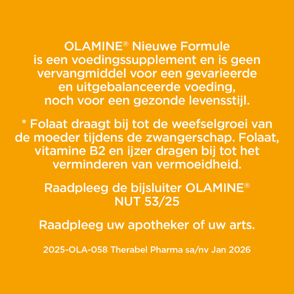 Therabel Olamine Voedingssupplement Energie 60 Capsules