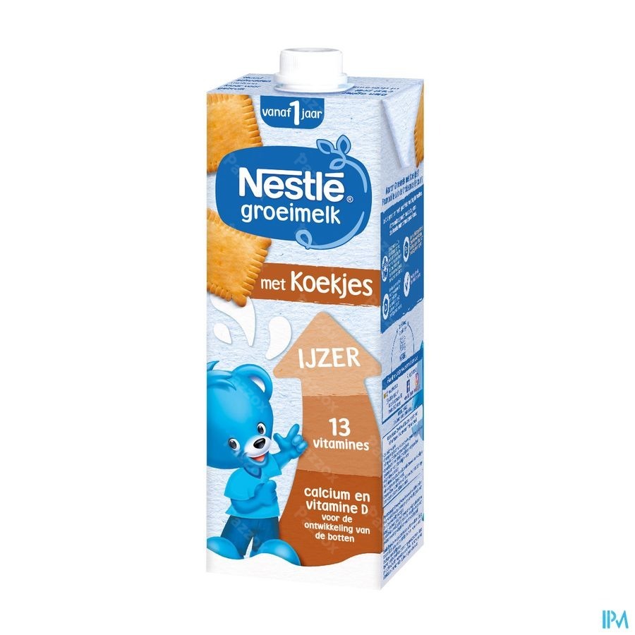 Nestle Groeimelk 1+ Koekjes Baby 1+ Jaar 1L