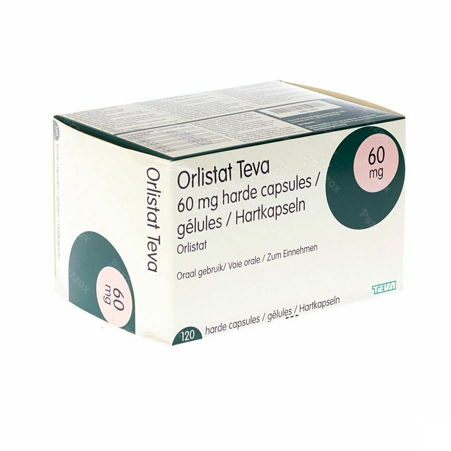 Orlistat Teva 60mg 120 Capsules