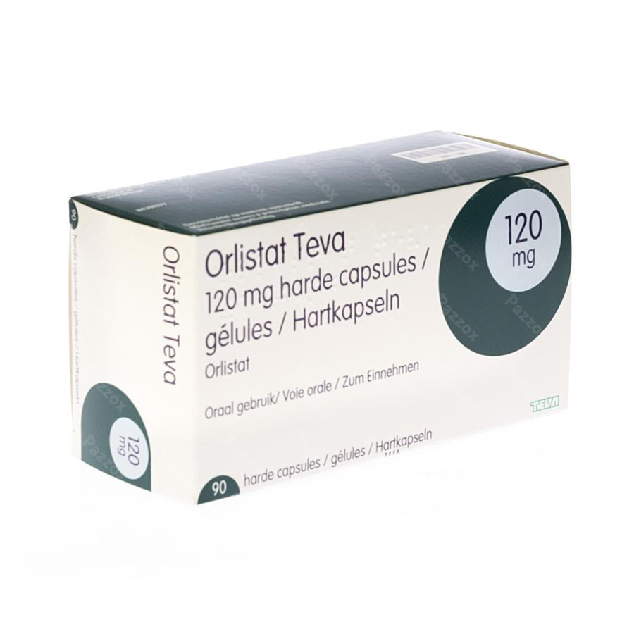 Orlistat Teva 120mg 90 Capsules