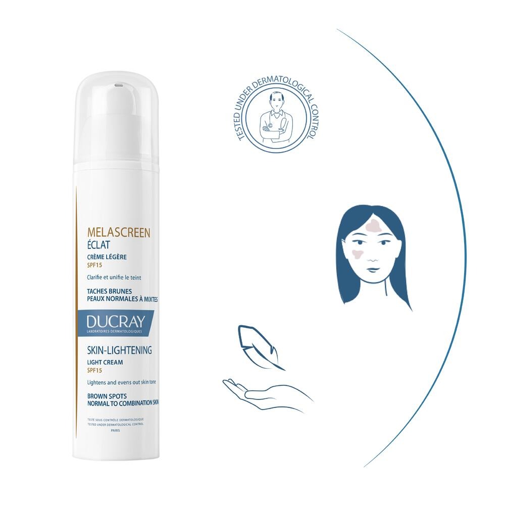 Ducray Melascreen Eclat Creme Licht Ip15 40ml