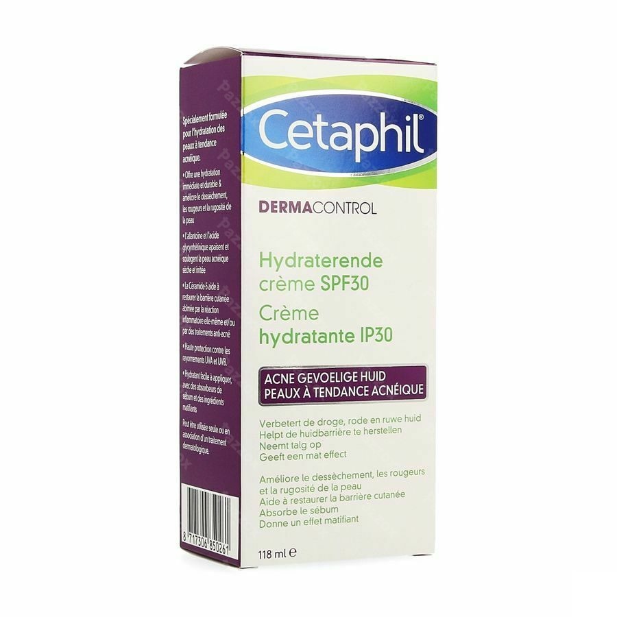 Cetaphil Dermacontrol Gezichtsverzorg.ip30 118ml