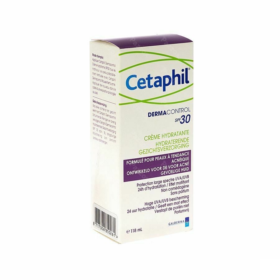 Cetaphil Dermacontrol Gezichtsverzorg.ip30 118ml