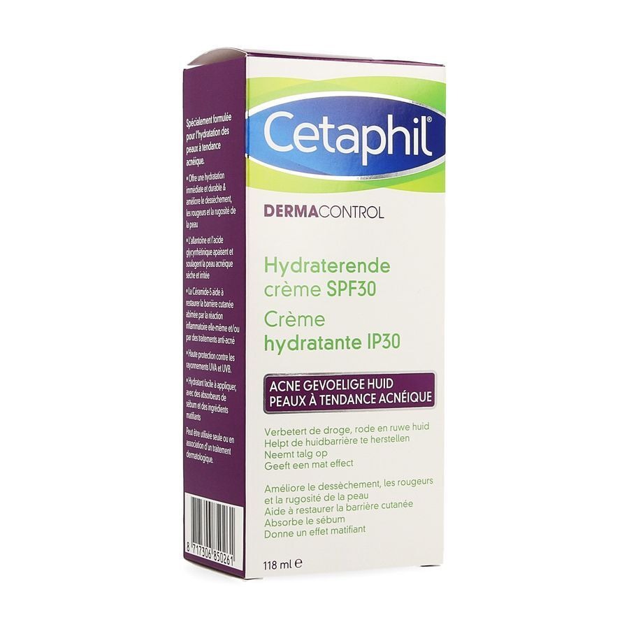 Cetaphil Dermacontrol Gezichtsverzorg.ip30 118ml