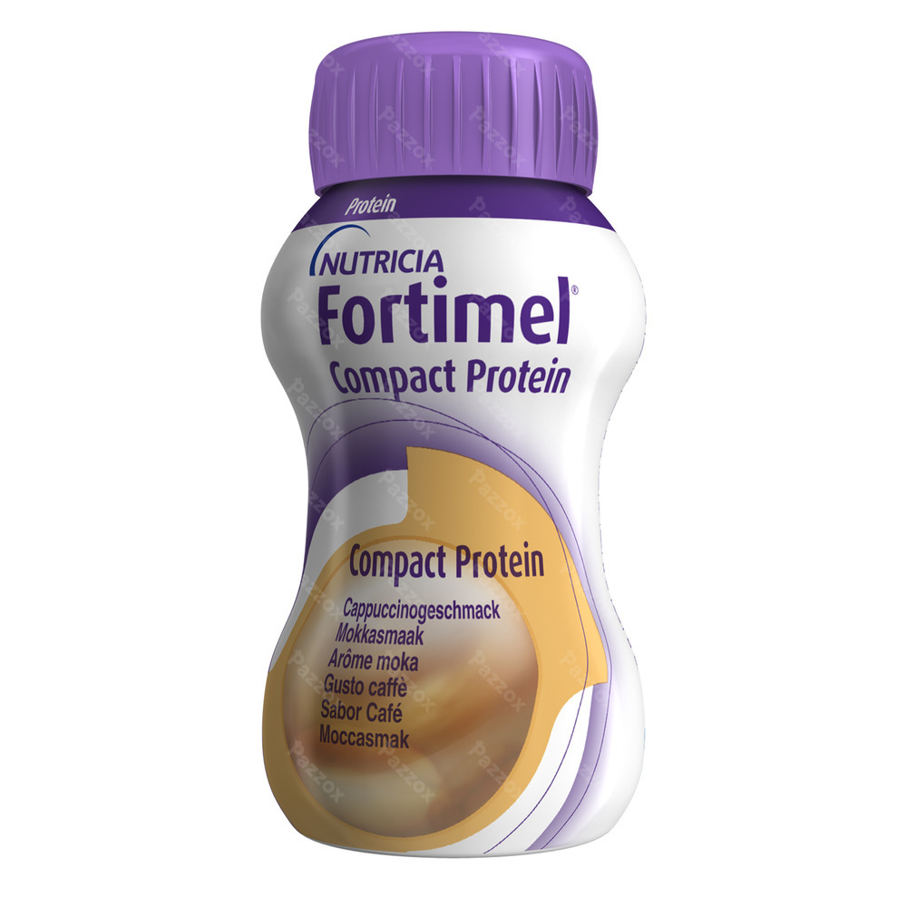 Fortimel Compact Protein Mokka Flesjes 4x125ml