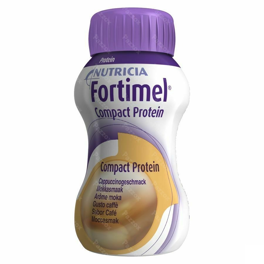 Fortimel Compact Protein Mokka Flesjes 4x125ml