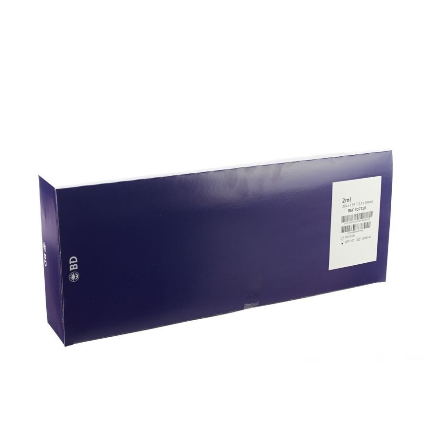 Bd Emerald Spuit 2ml + Naald 22g 1 1/4 307728 100 stuks