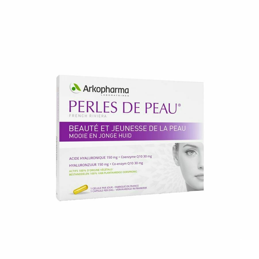 Perles De Peau Hyaluronauur + Coenzyme Q10 Caps 30