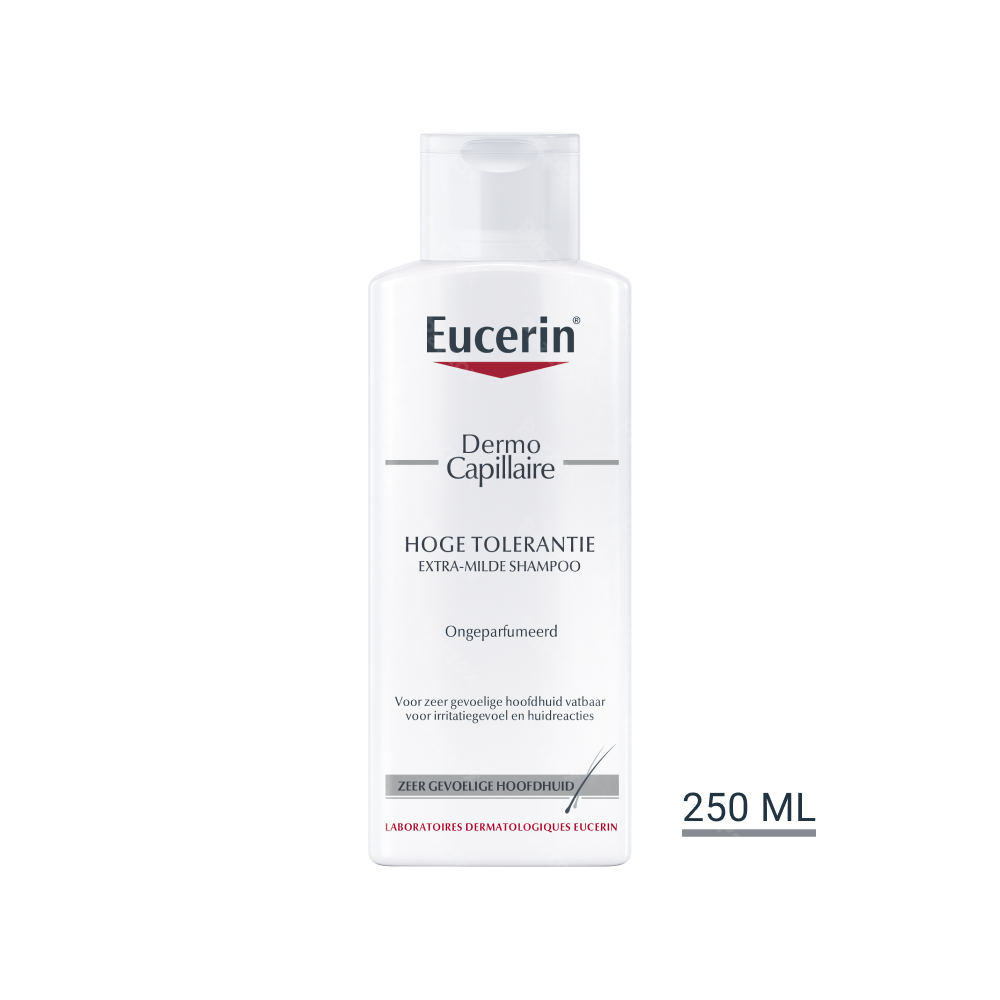 Eucerin DermoCapillaire Hoge Tolerantie Extra Milde Shampoo Zeer Gevoelige Hoofdhuid 250ml