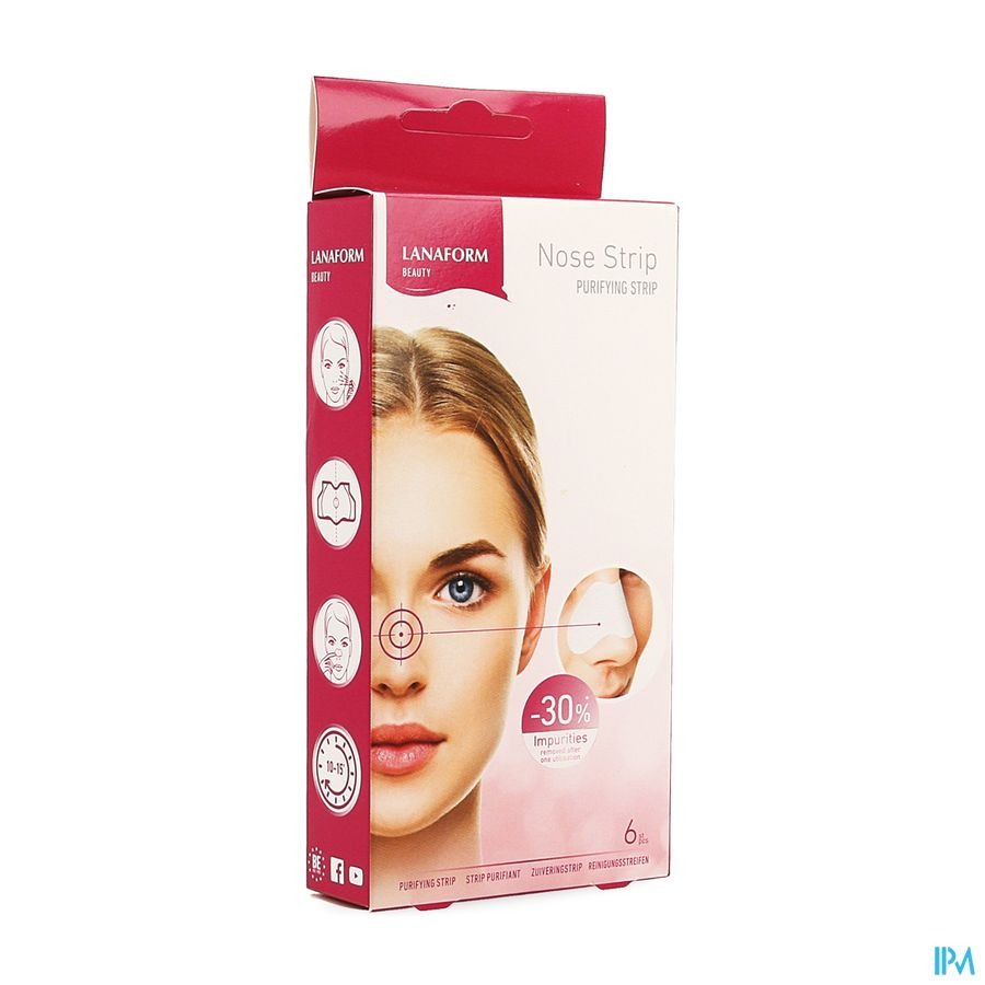 Lanaform Zuiverende Neusstrip 6 Stuks