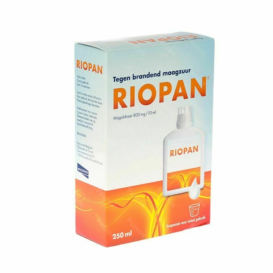 Riopan 800mg/10ml Or Susp 250ml
