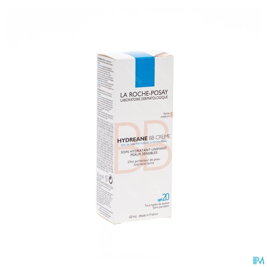 La Roche Posay Hydreane Bb Cream Medium Shade Dore 40ml