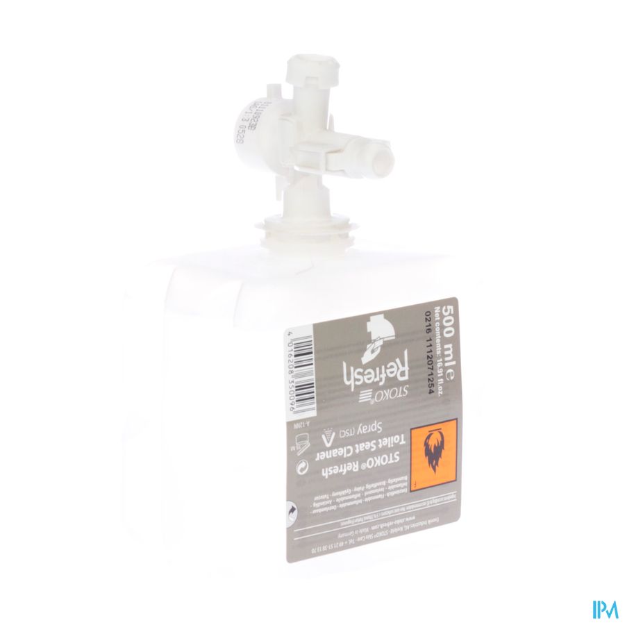 Stoko Refresh Toilet Seat Cleaner Spray 500ml(tsc) afbeelding 1