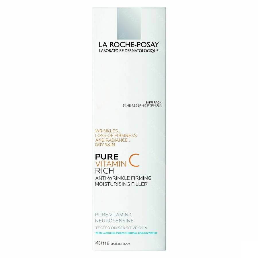La Roche-Posay Pure Vitamine C Rijke Anti-Rimpel Dagcrème Droge Huid 40ml