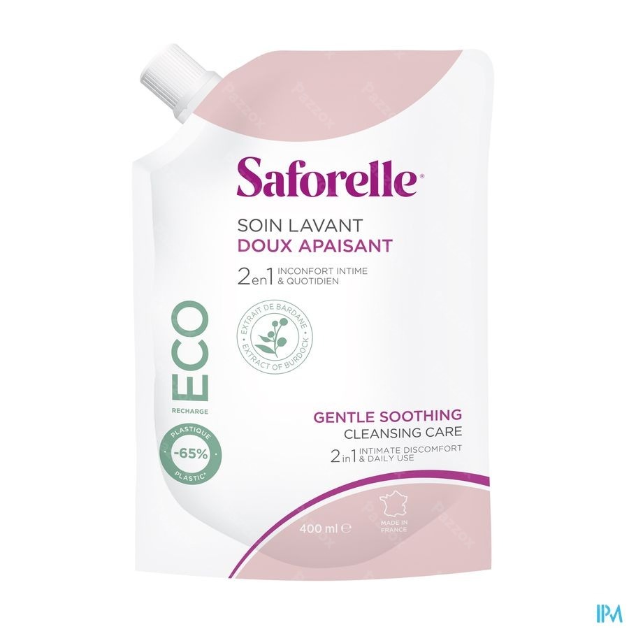 Saforelle Zachte Wasoplossing Navulling 400ml