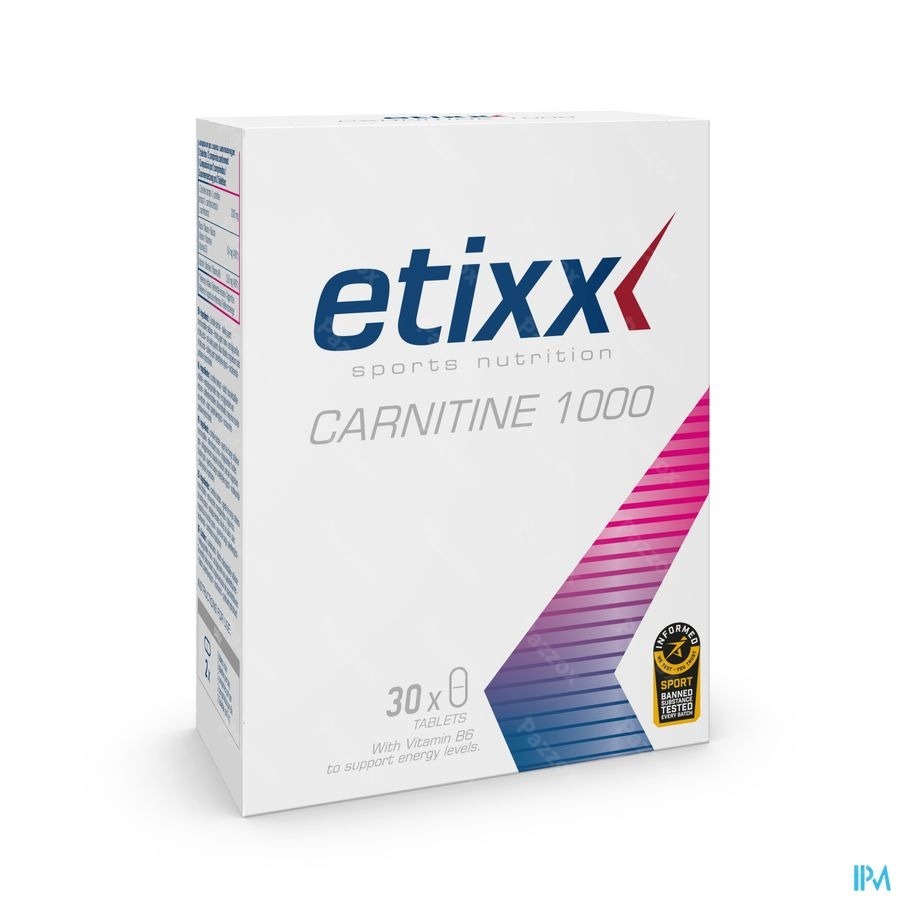 Etixx Carnitine 30 Tabletten