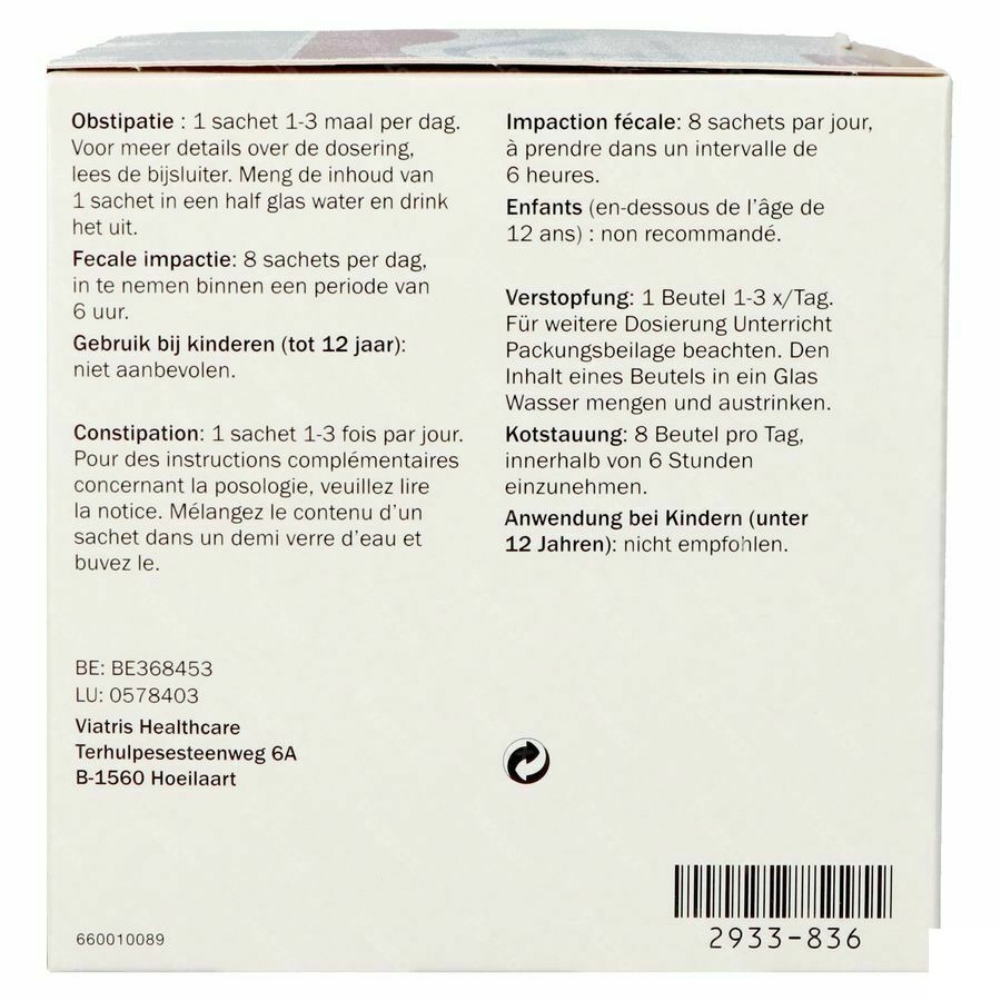 Molaxole 30 Zakjes
