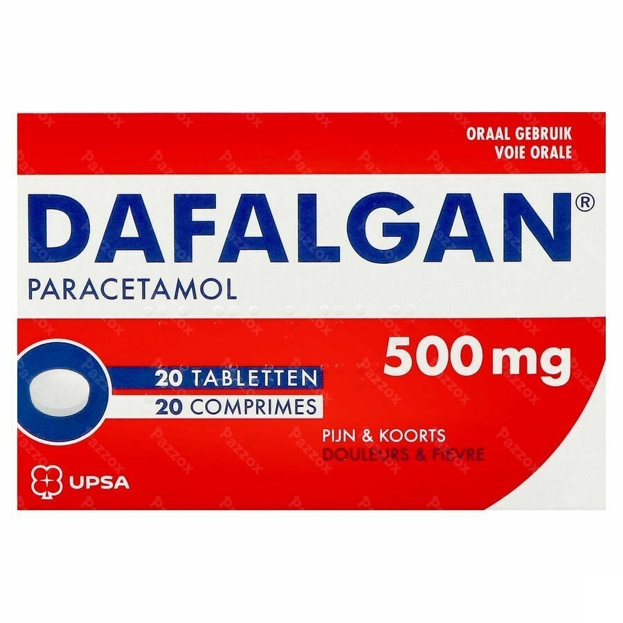 Dafalgan 500mg 20 Tabletten