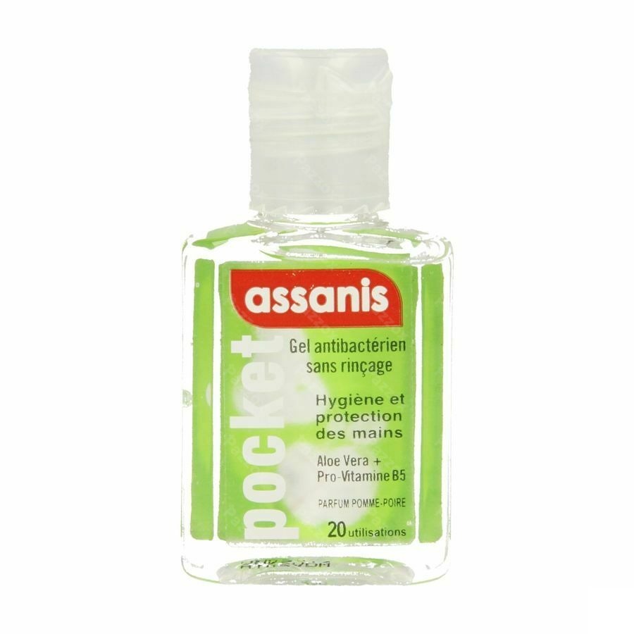 Assanis Pocket Handgel Appel-peer 20ml