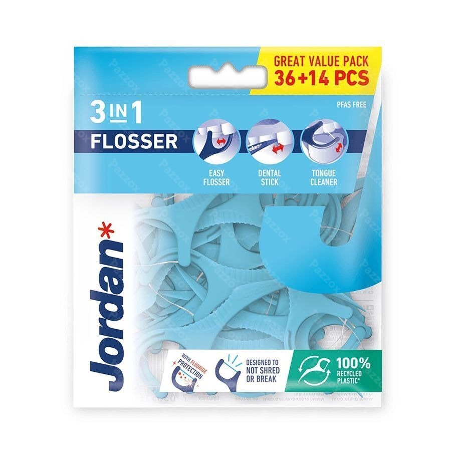 Jordan 3in1 Flosser Pvc 36